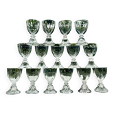 Verres Saint Louis Crystal modèle Cluny