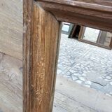 Burmese teak mirror