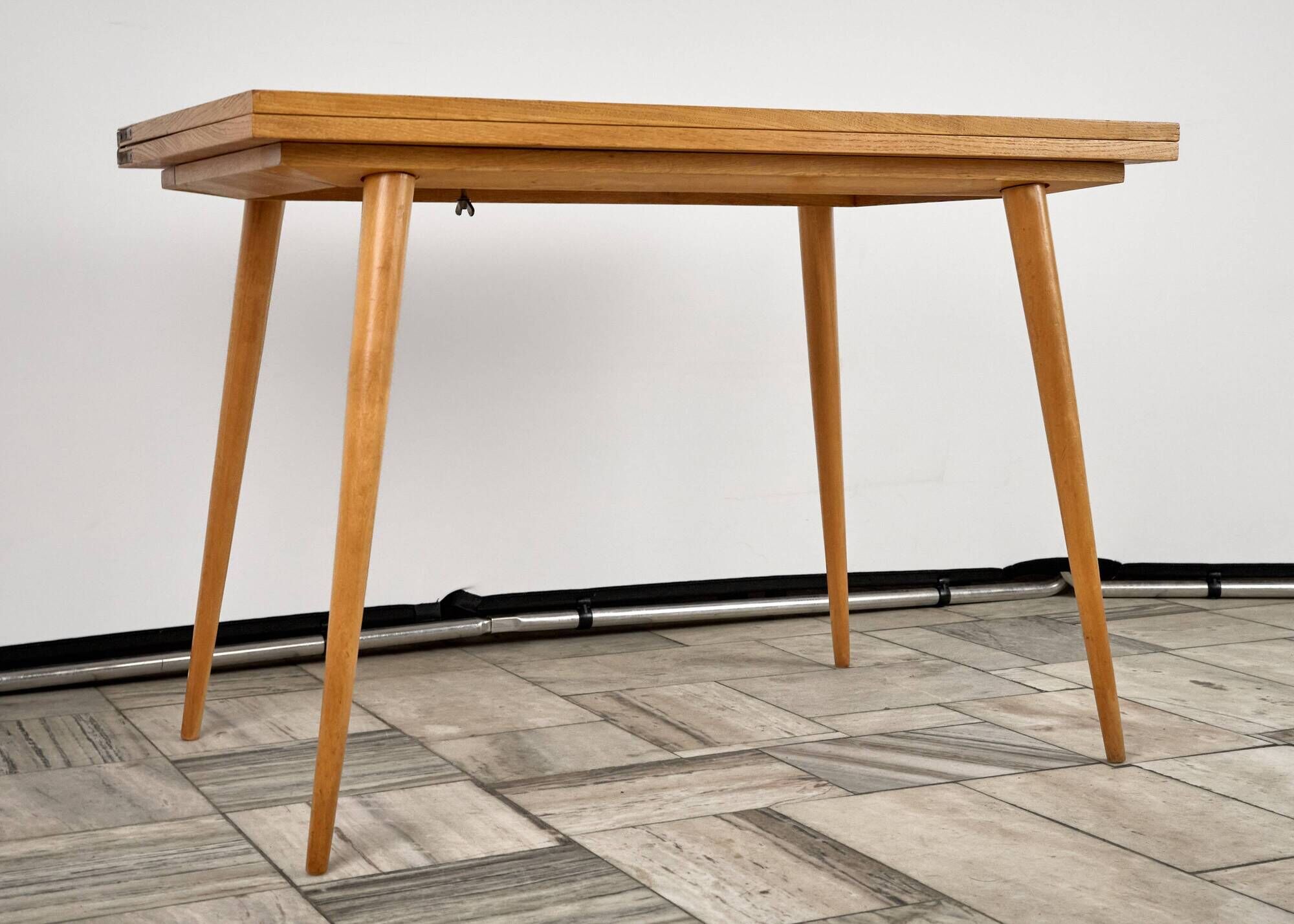 Extendable Low Table, 1960s Czechoslovakia