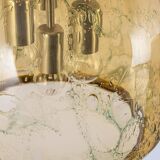 Large Murano pendant lamp by Doria, Germany, 1970s.