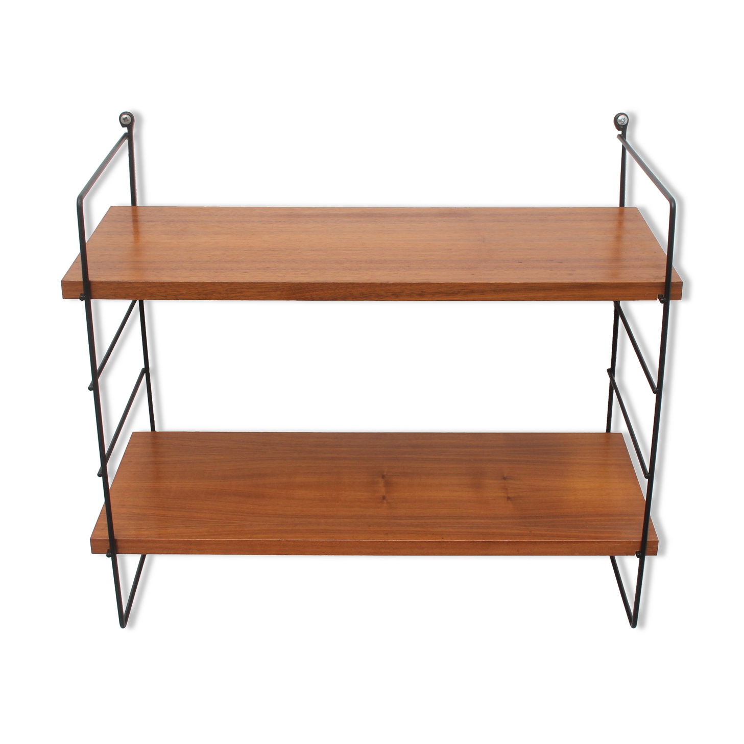 Wall unit in walnut 1960