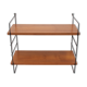 Wall unit in walnut 1960
