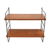 Wall unit in walnut 1960