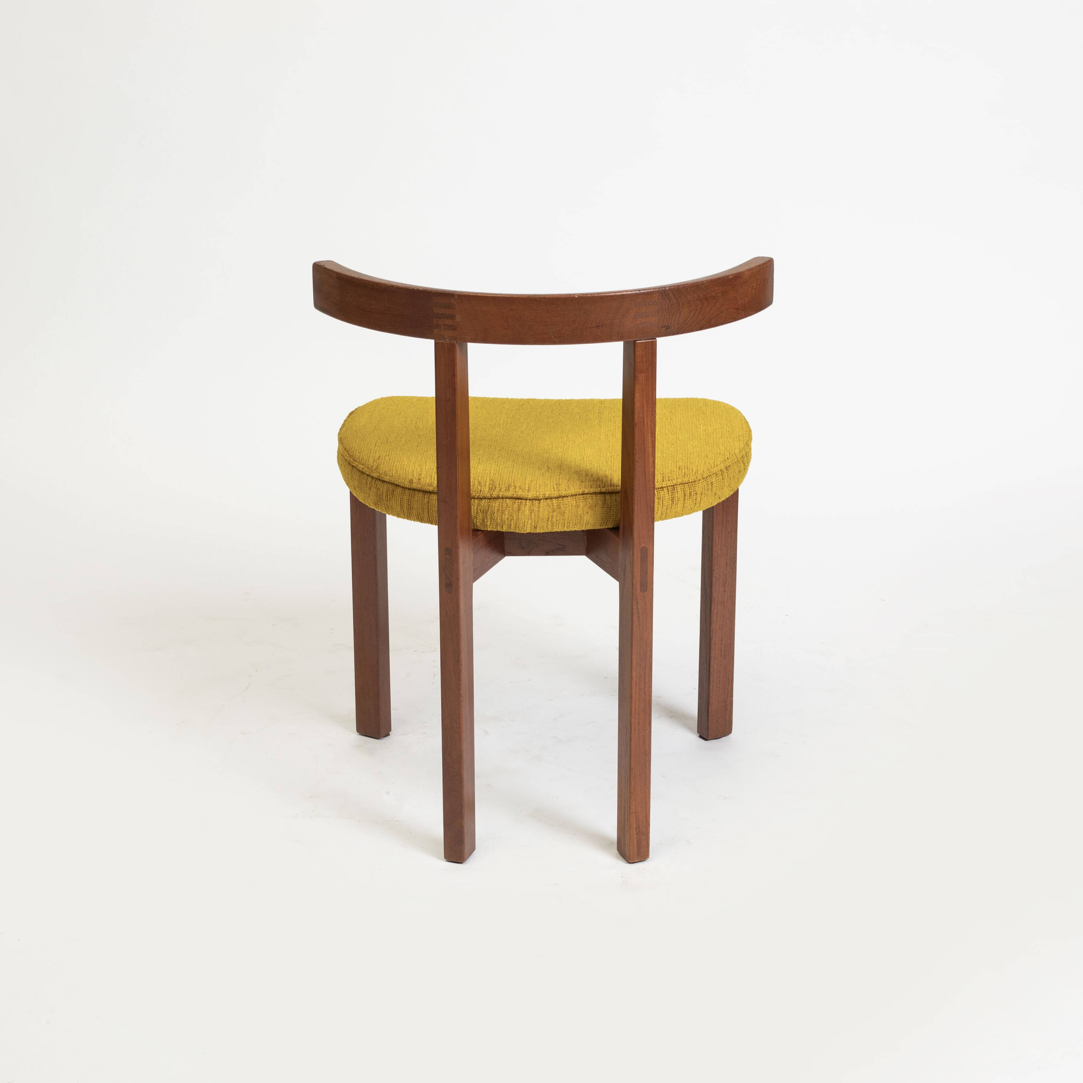 Set of 5 teak dining chairs by Inger Klingenberg for  France & Søn, Denmark