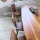 Mountain furniture set with table and 8 chairs Malmvall.
