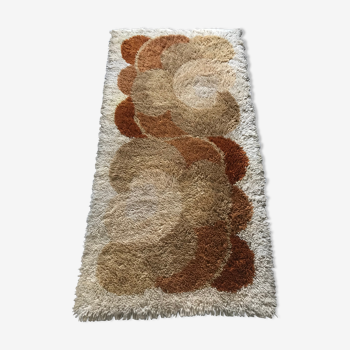 Tapis descente de lit Desso design vintage Annees 70