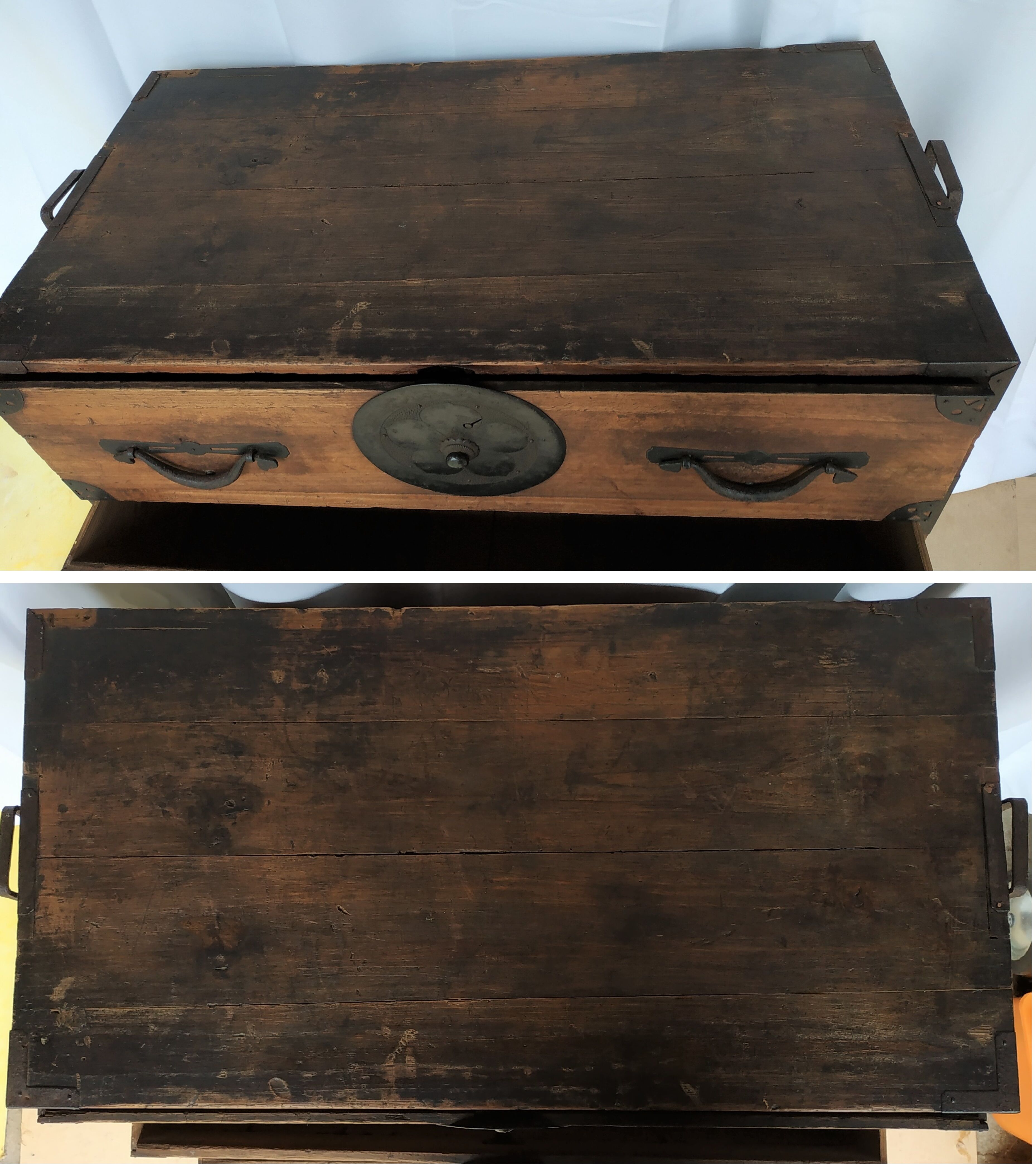 Tansu Japan 19th-century laundry dresser