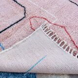 Handmade traditional natural wool rug size 200x300cm