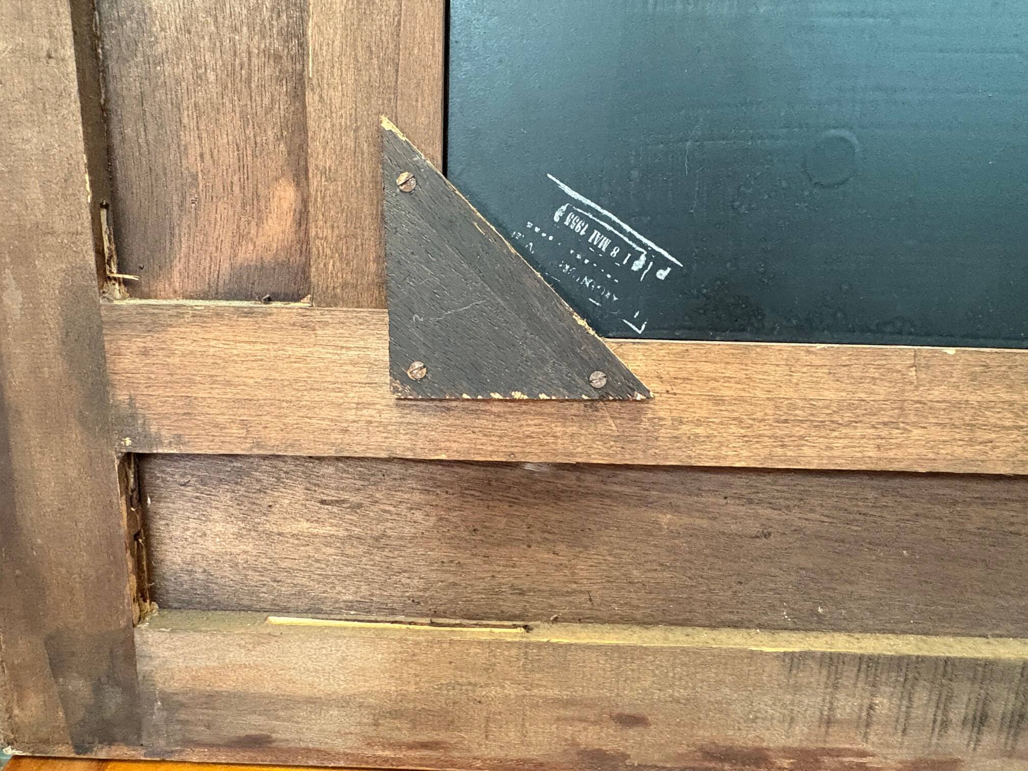 Large antique engraved and gilded wall mirror – Venetian style