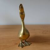 Vintage Brass Duck 240511