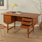 60s free-standing Desk by Gunnar Nielsen Tibergaard