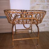 Rattan cradle
