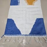 Traditional Moroccan handwoven rug 3x2 m