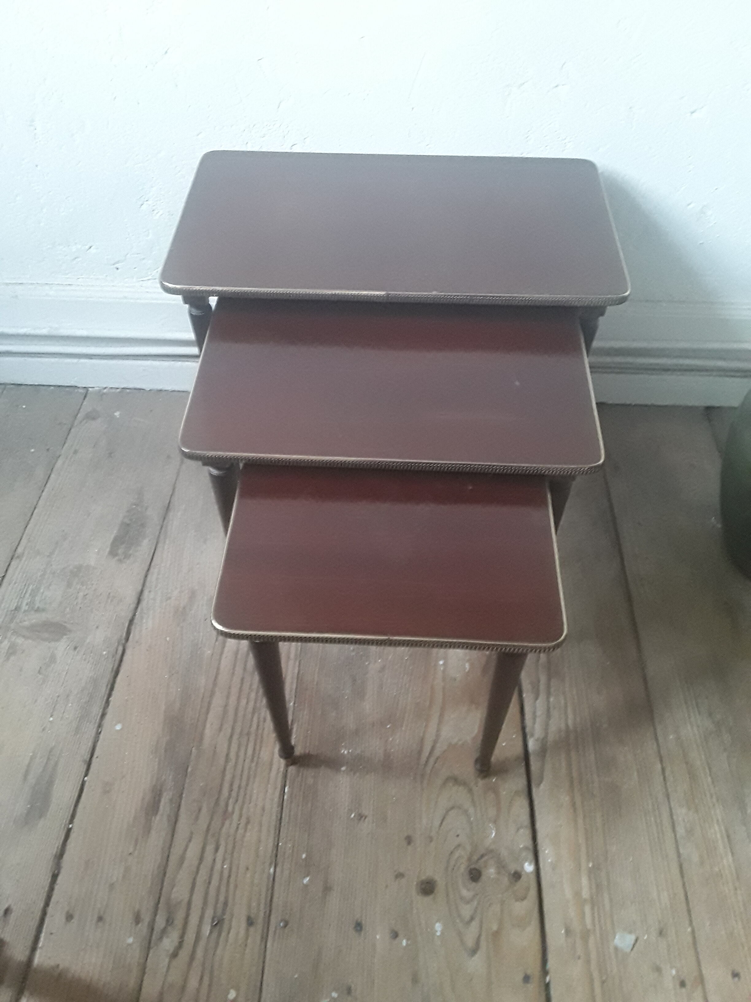 Vintage nesting tables