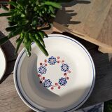 Plat rond creux Badonviller