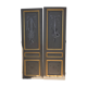 Double portes de placard peintes 1900