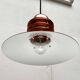 Vintage Copper Pendant Lamp Nyhavn by Alfred Homann and Ole V. Kjær for Louis Poulsen, 1980s