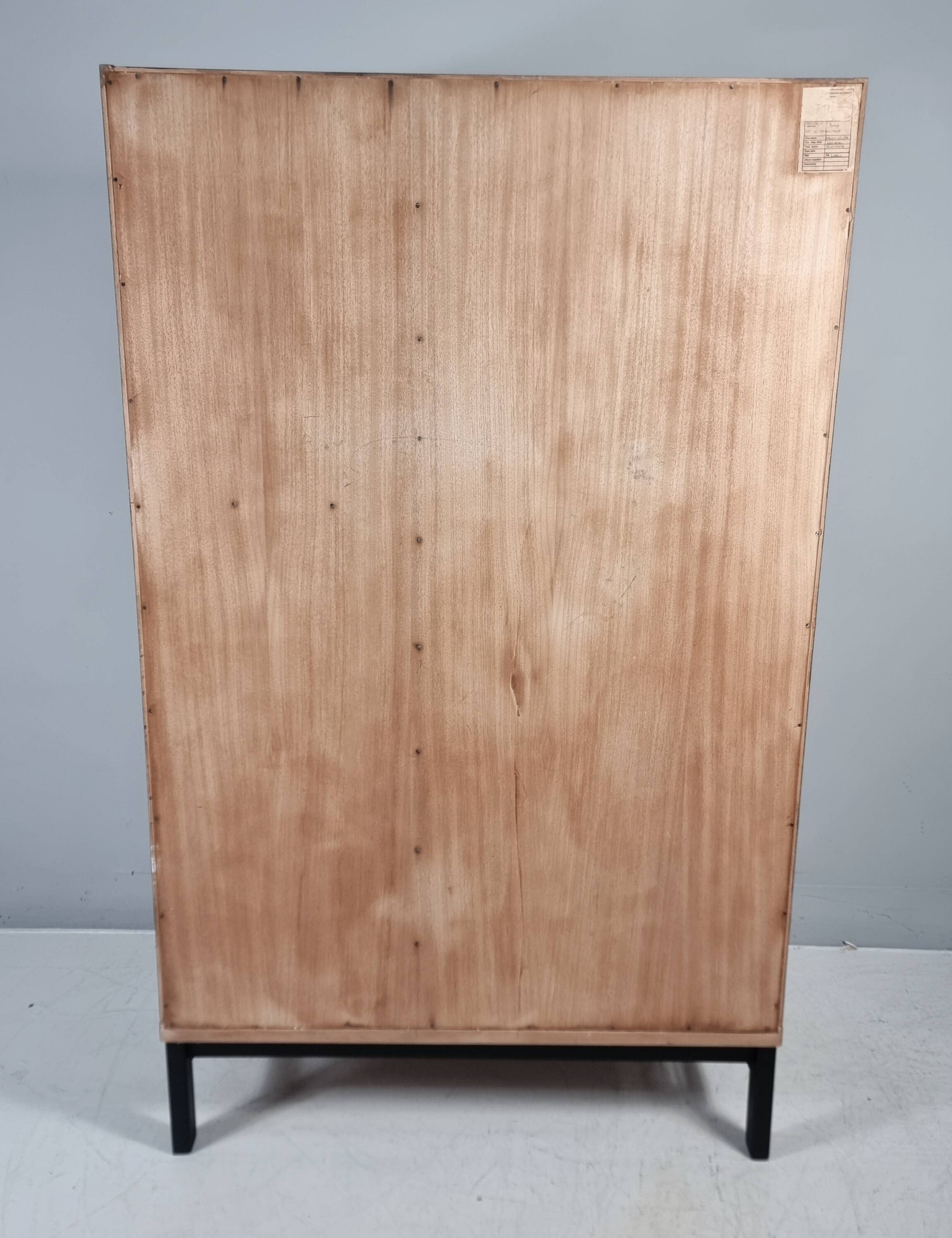 Garde-robe vintage en hêtre, années 1970