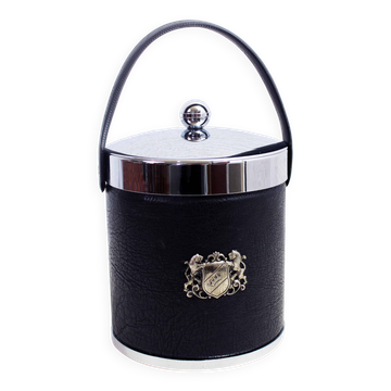 Vintage Vinyl and Plastic Ice Bucket