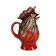 Rooster-shaped carafe, Sars Poteries ceramic, 1950s.