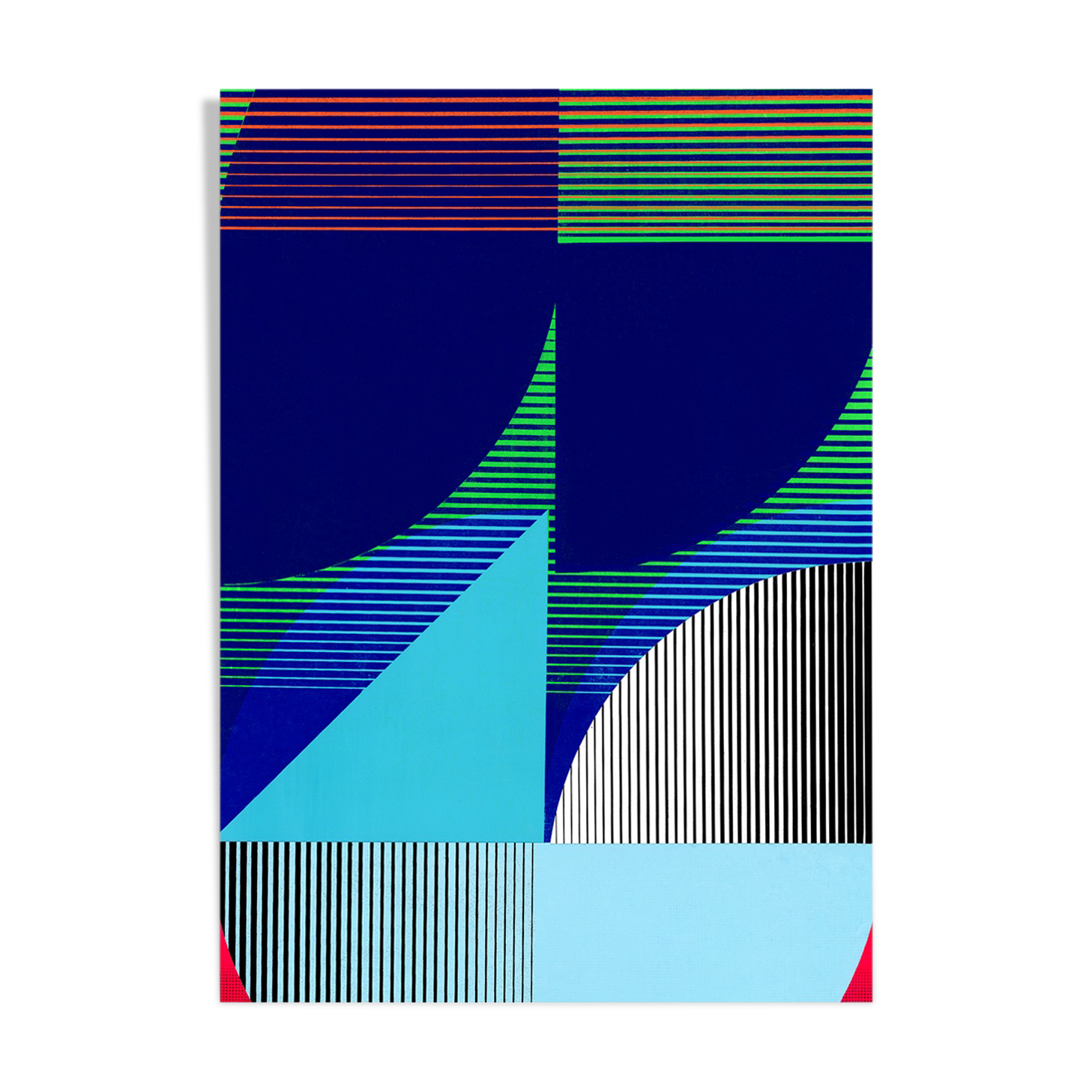 Tangram Slice VIII 50x70cm