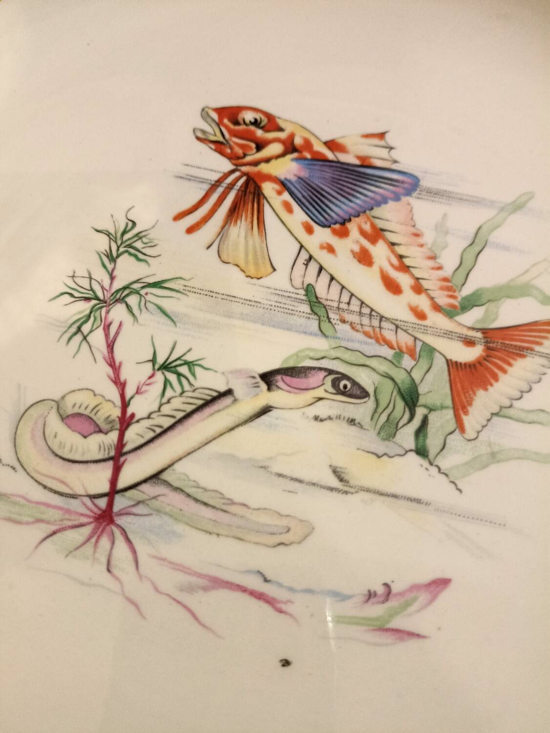 Gien La Canebière plates