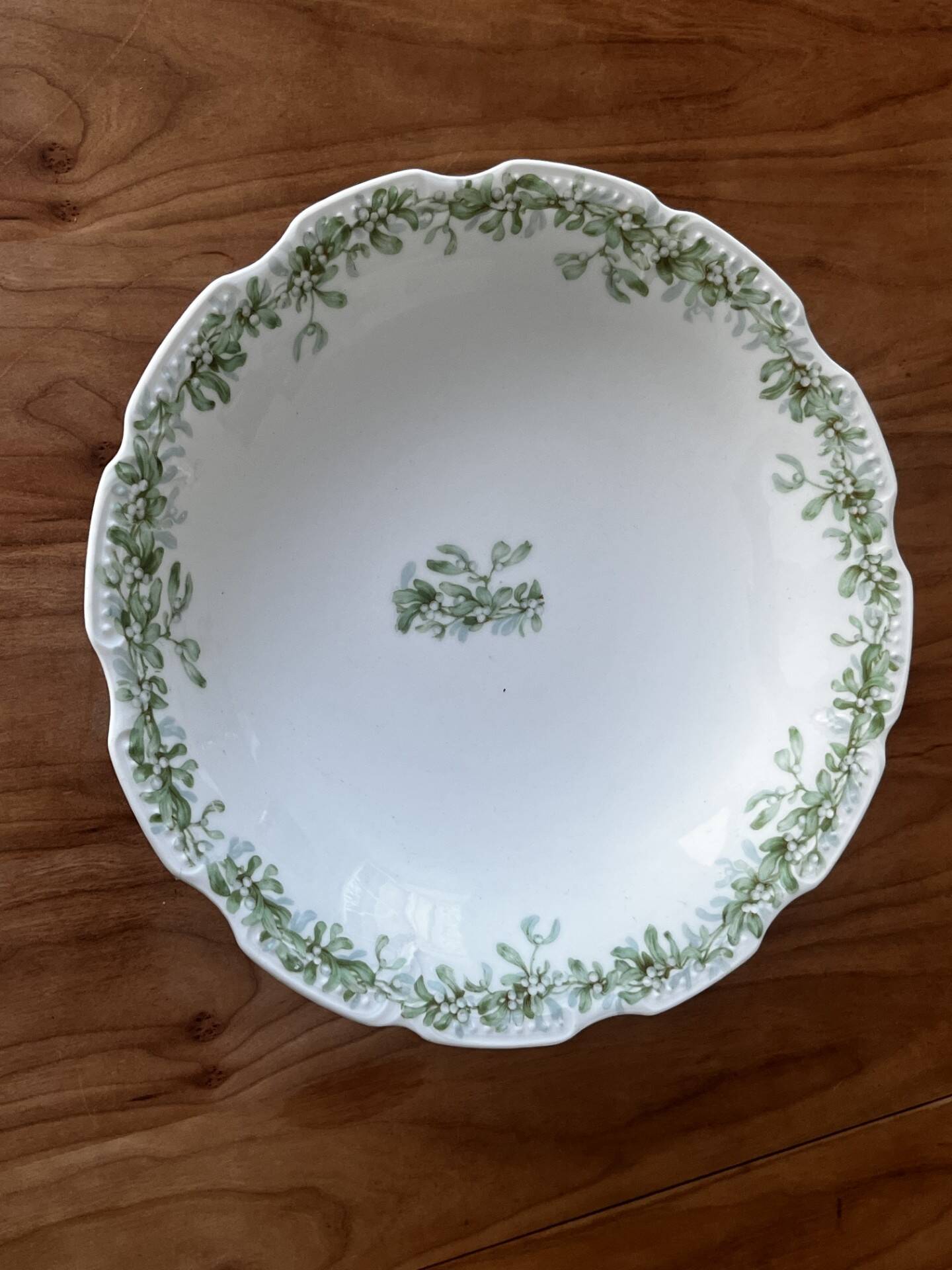 Antique fruit bowl