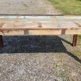 Teak table with 6 chairs