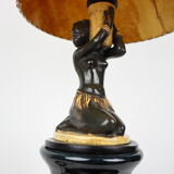 Art Deco lamp with loudspeaker, Stilton, 1930s, Czechoslovakia
