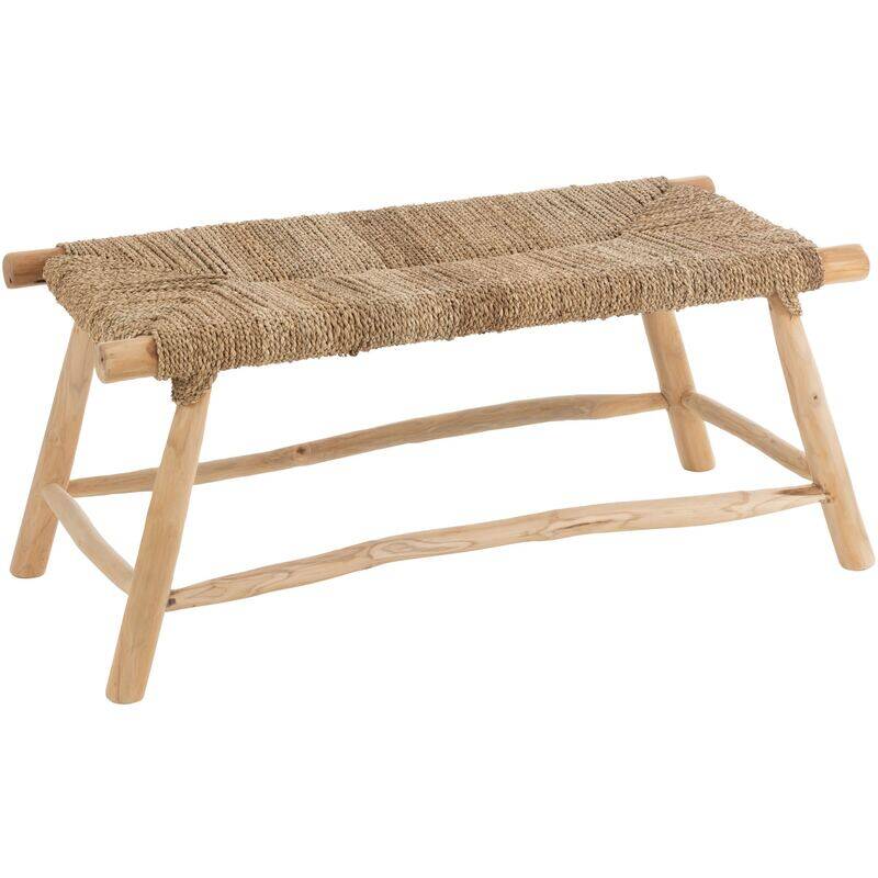 Banc Florence en bois naturel