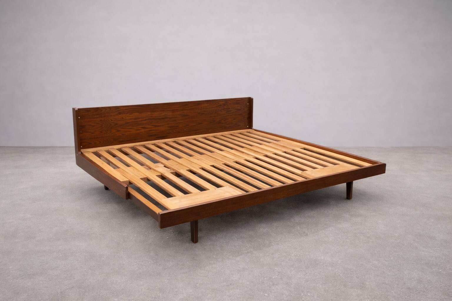 Mid-century folding sofa bed by Jitona, Czechoslovakia, 1970s