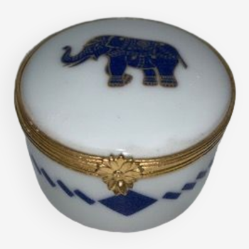 Jewelry box in limoge porcelain
