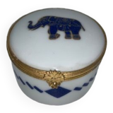 Boîte à bijoux en porcelaine de limoge