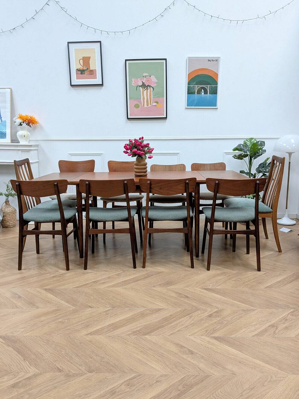 Scandinavian dining table by Farstrup