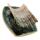 Ceramic asparagus dish 1950