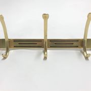 Vintage brass coat rack, 1970s