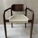 Chaises fait main en bois et cordage