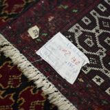 Handwoven Mir-Saruk oriental rug, Middle East 1960s