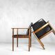 Pair of armhairs by Sven Ivar Dysthe for Dokka Møbler, 1960
