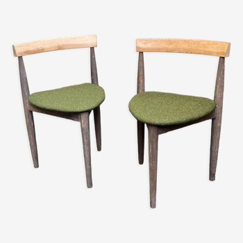 Paire de chaises vintage scandinave Hans Olsen