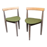 Paire de chaises vintage scandinave Hans Olsen