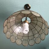 Mother-of-pearl hanging lamp