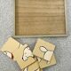 Wooden puzzle frame from the 1930s/40s depicting a dog.