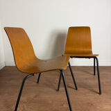 Pair of “Papyrus” chairs attributed to Pierre Guariche, France 1950