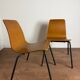 Pair of “Papyrus” chairs attributed to Pierre Guariche, France 1950