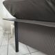 Leather sofa Pierluigi Cerri model Pausa, Poltronafrau