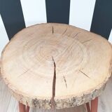 Vintage Stool Side Table