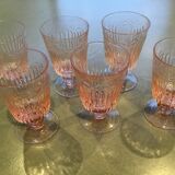 6 wine glasses