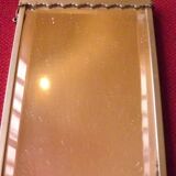 Mirror opposite hand 1900 silver metal