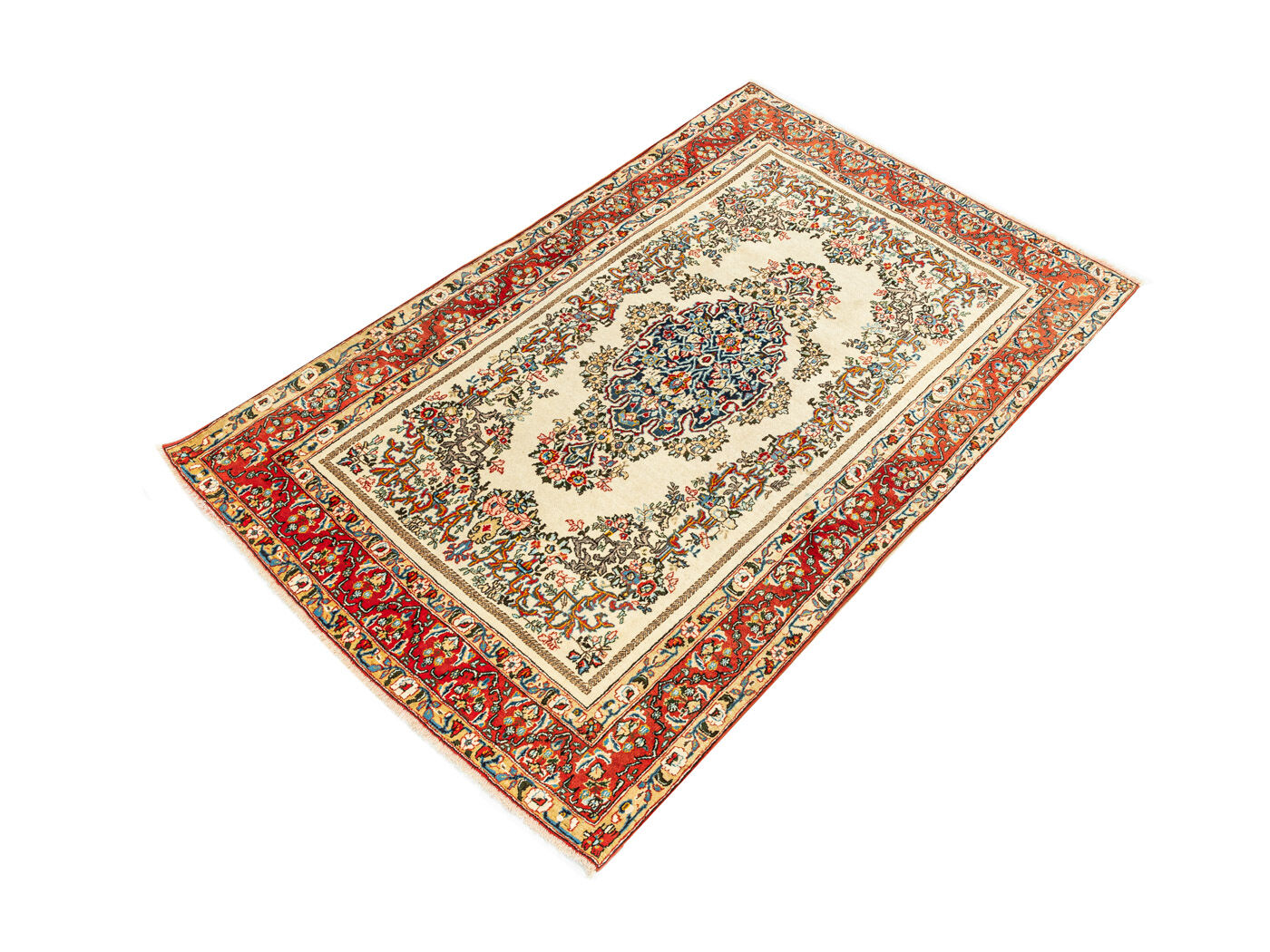 1960s ghom carpet, 135 x 219